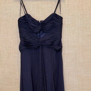 Likely Navy Chiffon Formal Dress - New With Tags